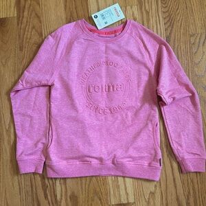 Reima 100% cotton girls sweatshirt with pockets
